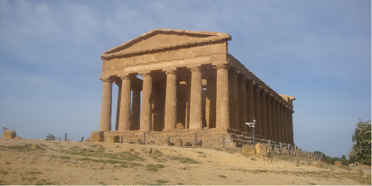 Agrigento-Unesco-Grieks-tempel-logo-Sicilië-Italië