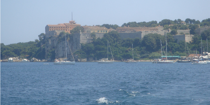 Ile-de-Marguerite-Cannes-eiland-Fort-gevangenis-man-in-ijzeren-masker-Frankrijk