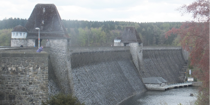 Mohnedam-Mohnesee-Dalecke-dam-WW2-Dam-Busters-Duitsland
