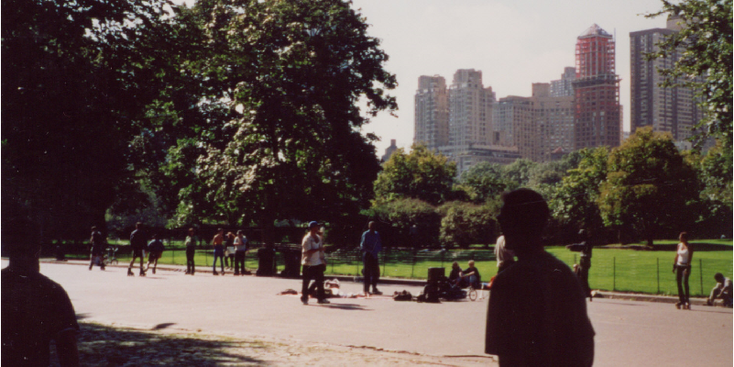 Central-Park-Manhattan-New-York-skyline-Verenigde-Staten