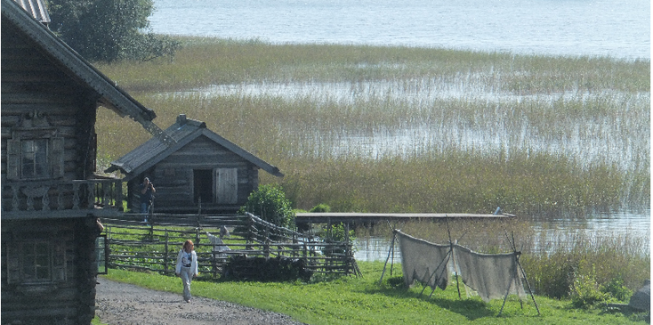 Kizhi-eiland-houten-huizen-was-museum-Rusland
