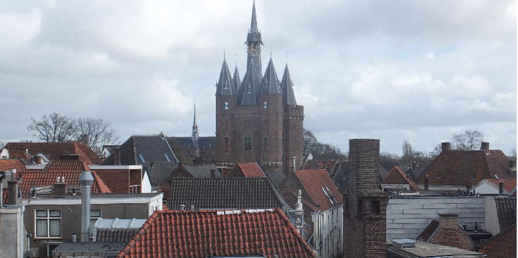 Peperbus-pepertoren-onze-lieve-Vrouwekerk-Zwolle-Nederland