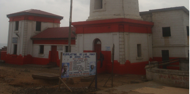 Accra-vuurtoren-Jamestown-Ghana