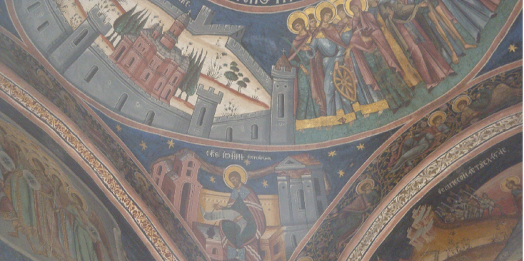 Horezu-Monastery-Fresco-Biblical-Romania