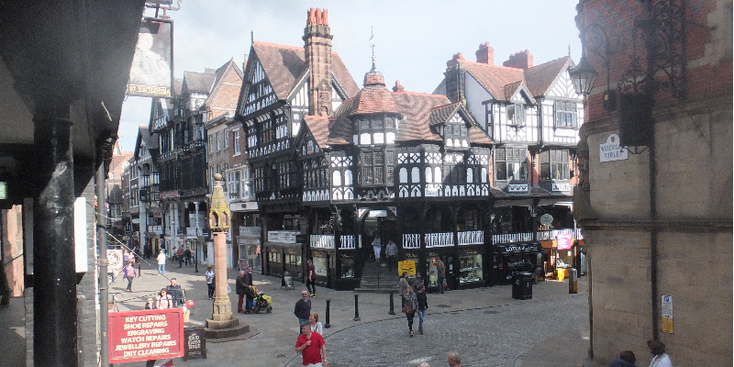 Chester-Row-zwart-wit-vakmanshuizen-koopmanshuizen-zuil-Romeins-Engeland