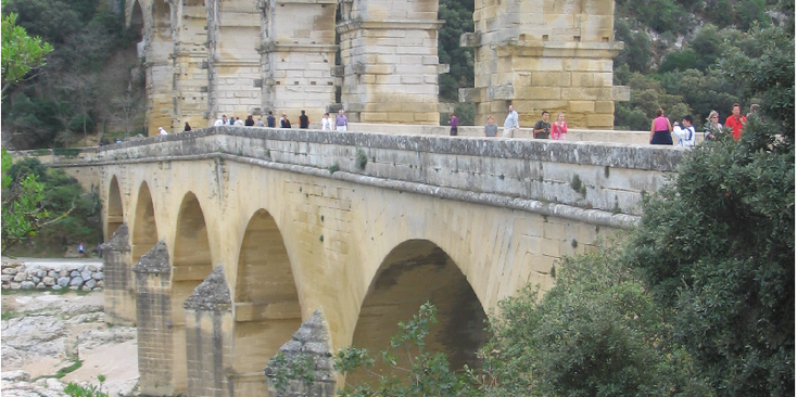Pont-du-Gard-Romeins-aquaduct-brug-Frankrijk