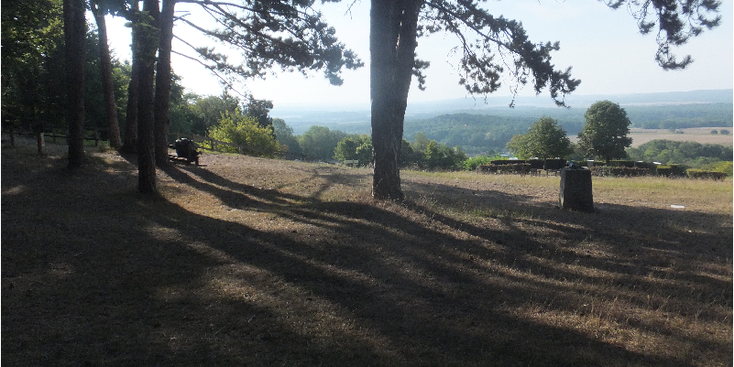 Californië-Plateau-Chemin-des-Dames-uitzicht-Frankrijk