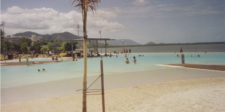 Cairns-laguna-lagoon-Esplanade-zwembad-Australië