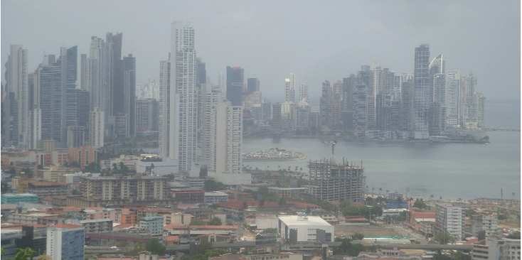 Panama-stad-skyline-Latijns-Amerika