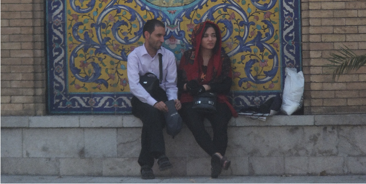 Tegels-straatleven-Iran-Teheran