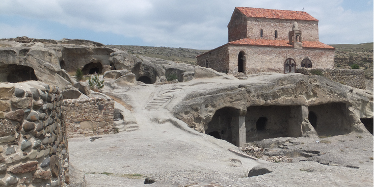 Uplistsikhe-Georgië-grotten