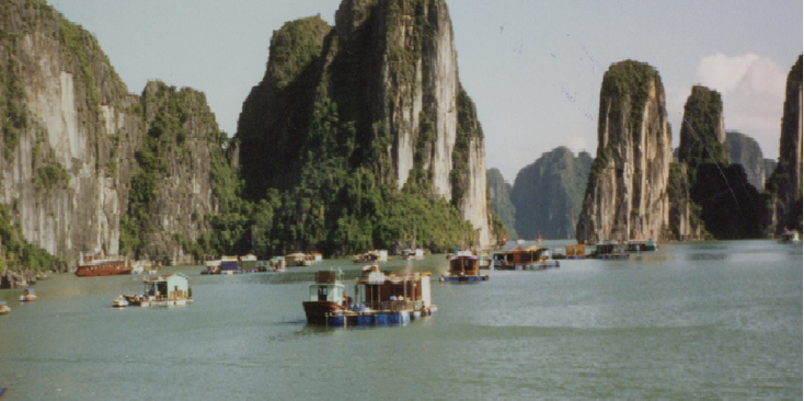 Halong-Bay-Cat-Ba-National-Park-Karst-rotsen-bergen-Vietnam