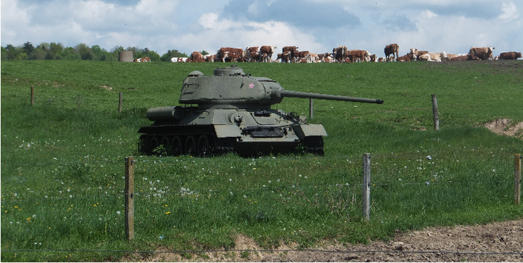 Kapisova-Vallei-van-de-dood-valley-of-the-Death-tanks-Sovjet-WW2-openluchtmuseum-Slowakije