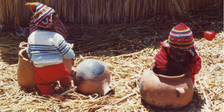 Umbros-eilanden-islas-flotantes-Peru-Titicaca-Lake