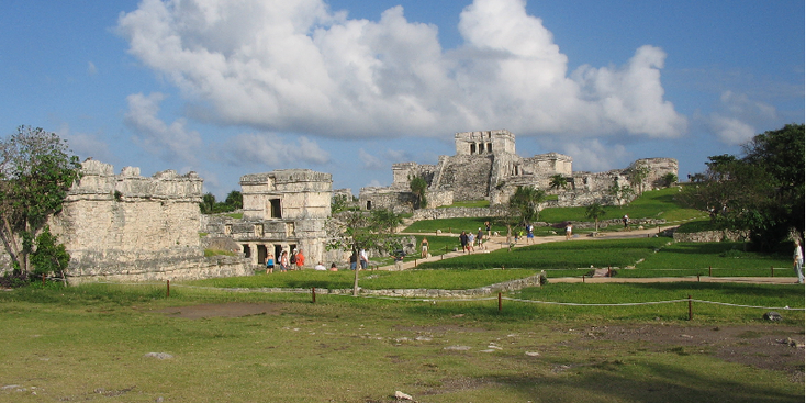 Tulum-Azteken-tempel-kust-Yucatan-Mexico
