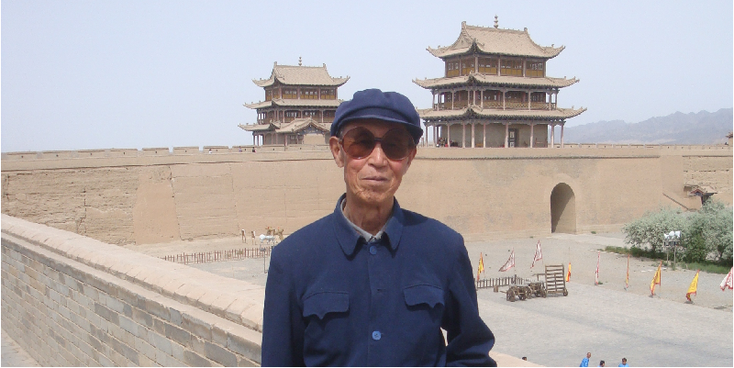 Jiayuguan-Chinese-muur-China-fort-zandsteen-Mao-pet