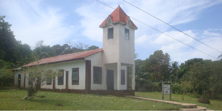 Moravian-kerk-Duits-Corn-Islands-Maïs-eilanden-Nicaragua