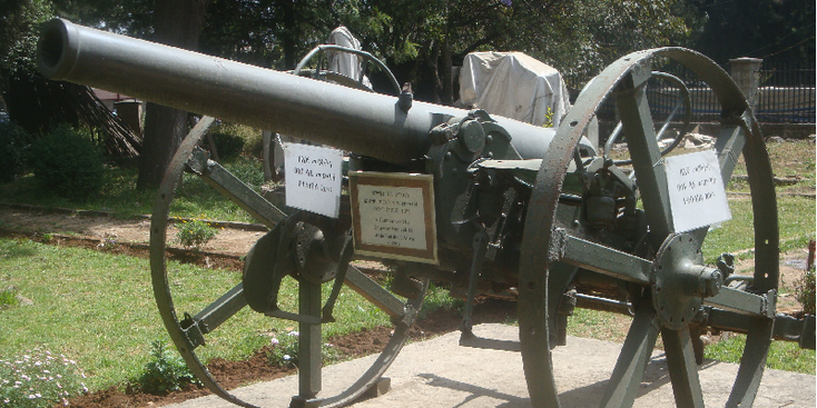 Addis-Ababa-nationaal-museum-kanon-Ethiopië