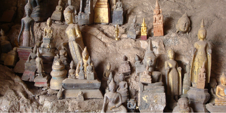 Pak-Ou-grotten-Boeddha-beelden-Luang-Prabang-Laos