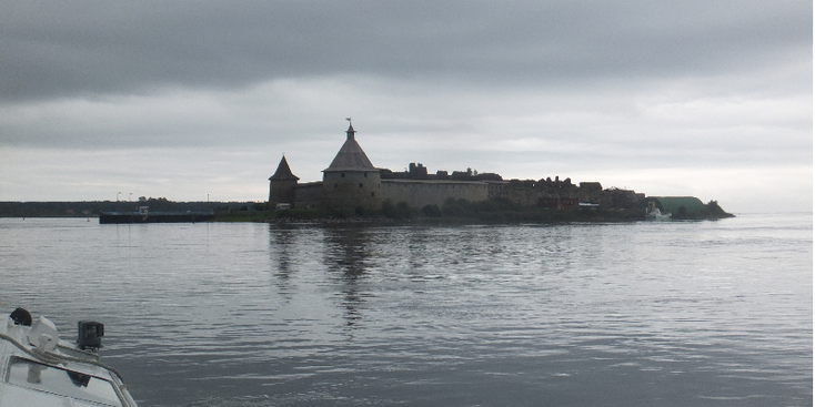 Oreshek-Fort-Ladoga-meer-Sjlisselburg-Rusland