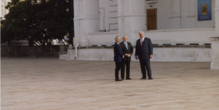 Kremlin-Kohl-Gorbatsjov-Moscow-Russia
