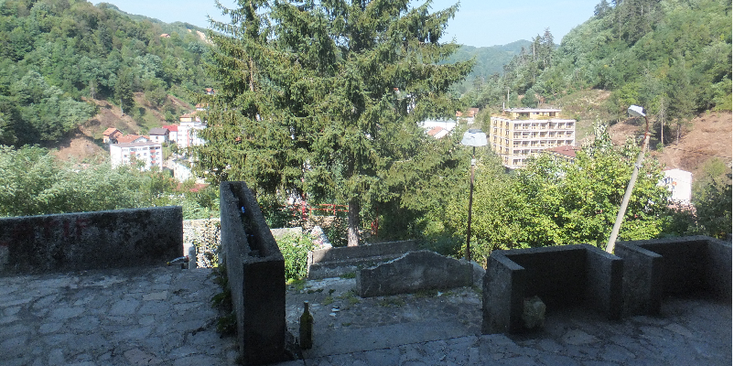 Srebrenica-uitkijkpunt-slagveld-dorp-Bosnië-Herzegovina