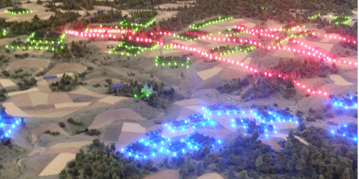 Borodino-museum-veldslag-lichtjes-Napoleon-Moskou-Rusland