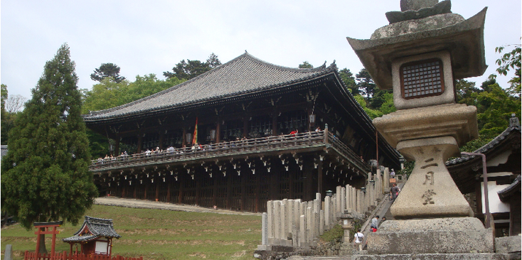Nigatsu-do-Nara-tempel-lantaarn-Japan