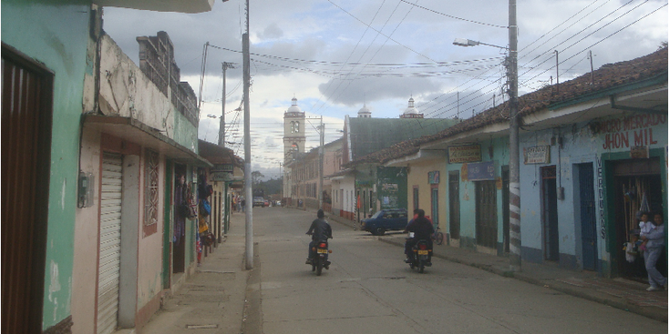 Silvia-Colombia-straatleven