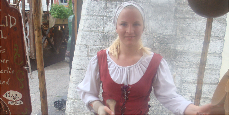 Tallinn-Tompea-markt-traditioneel-Middeleeuws-historisch-Estland