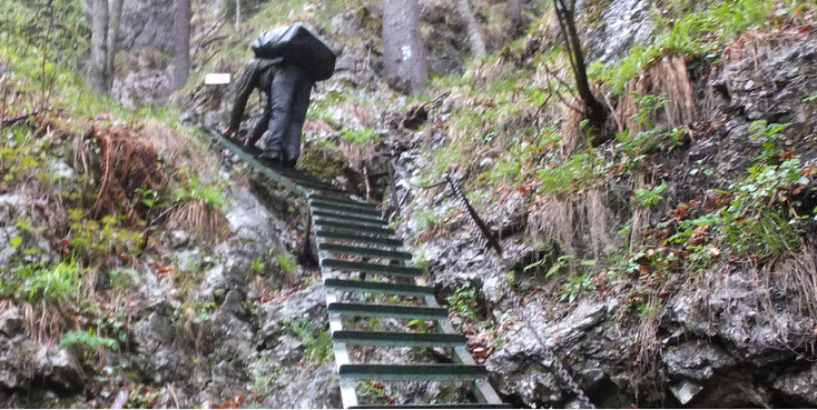 Slovensky-Raj-nationaal-park-trappen-Slowakije