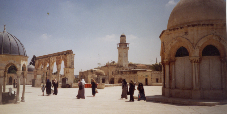 Tempelberg-Jeruzalem-Israel-Al-Aqsamoskee-moslims-heilig-klaagmuur