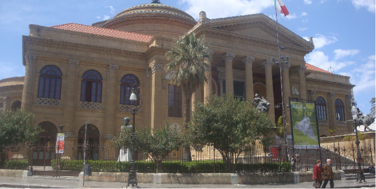 Palermo-theater-Godfather-Sicilië-Italië