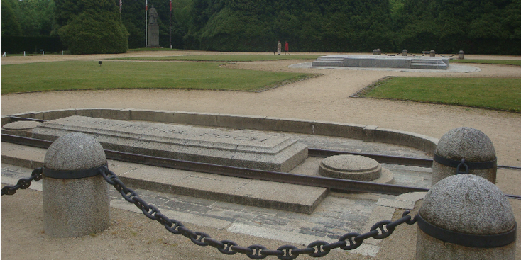 Clairiere-de-L’Armistice-overgave-wagon-Compiègne-Frankrijk
