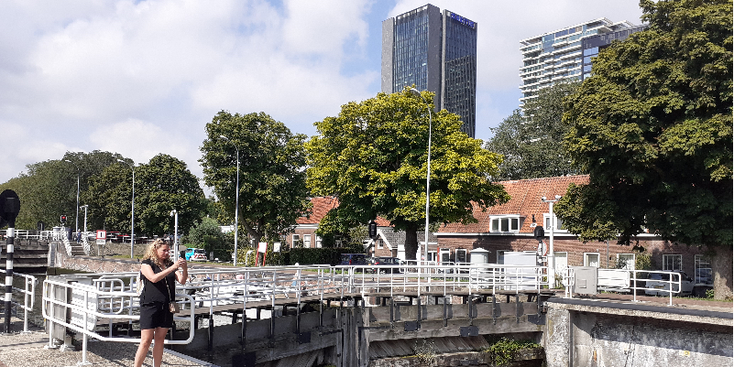 Sluis-Willem-I-Noord-Shell-gebouw-Amsterdam-Noordhollands-zeekanaal