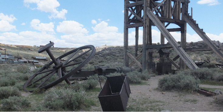 Bodie-Historical-Park-verlaten-mijnstad-barak-houten-Verenigde-Staten