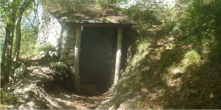 Kobarid-bunker-WW1-oorlog-Caporetto-Slovenië
