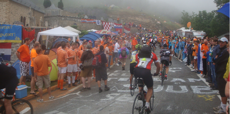 Alpe-d'Huez-Nederlandse-bocht-Tour-de-France-Frankrijk