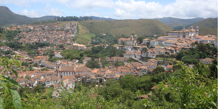 Ouro-Preto-Unesco-Brazilië-Barok-kerk-zilver-mijnen