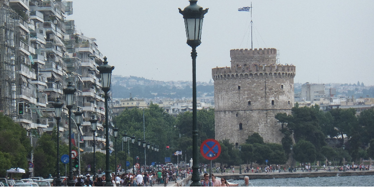 Thessaloniki-Tower-Symbol-Boulevard-Greece