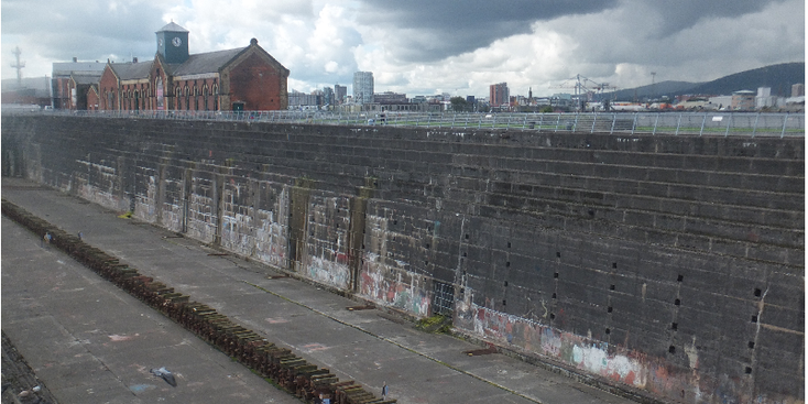 Belfast-Titanic-droogdok-pomphuis-Thompson-haven-kranen-Noord-Ierland