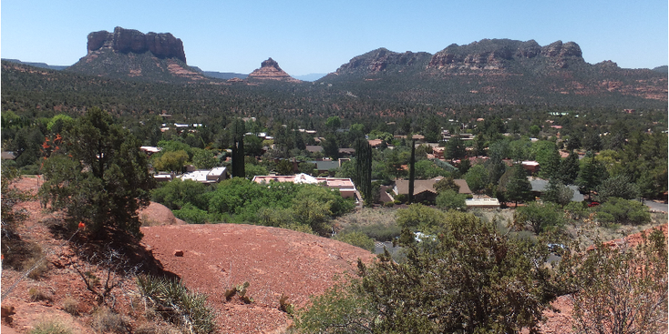 Sedona-Nationaal-park-rode-stenen-rotsen-Arizona-Verenigde-Staten