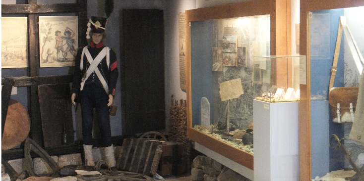 Cospeda-museum-1806-slagveld-Napoleon-Jena-vitrines-Duitsland