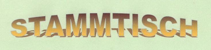 Text: "Stammtisch", erstellt mit WordArt