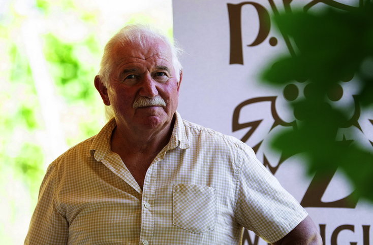 Winzermeister und fränkischer Bio-Pionier Rainer Zang