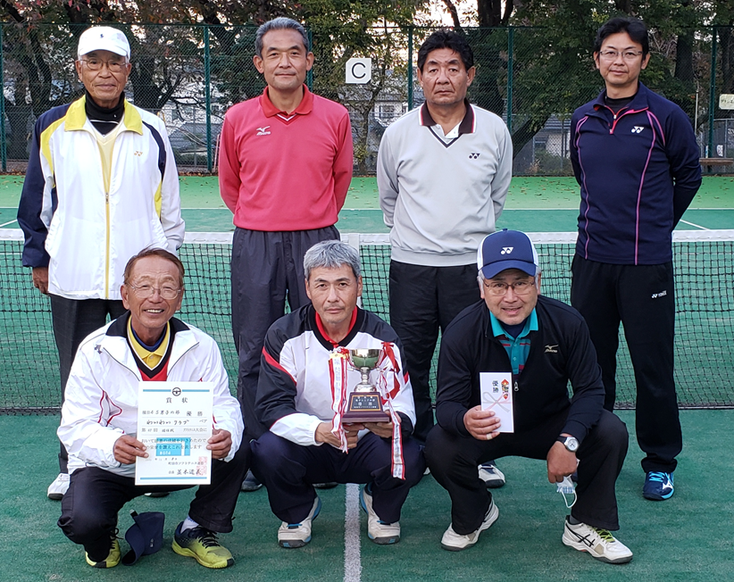 町田市ソフトテニス連盟 ソフトテニス団体戦 ｢45男子の部｣ 優勝