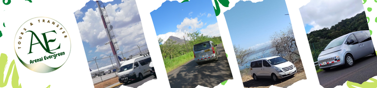 Traveling to Arenal La Fortuna with tour on route