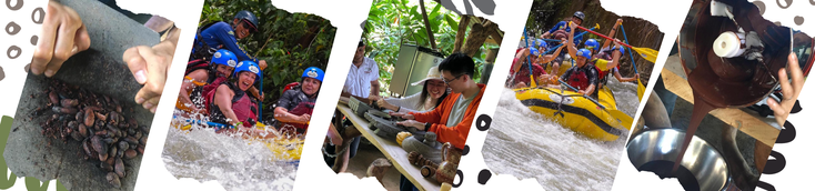 Combine Adventure or the rafting trip with the chocolate tour