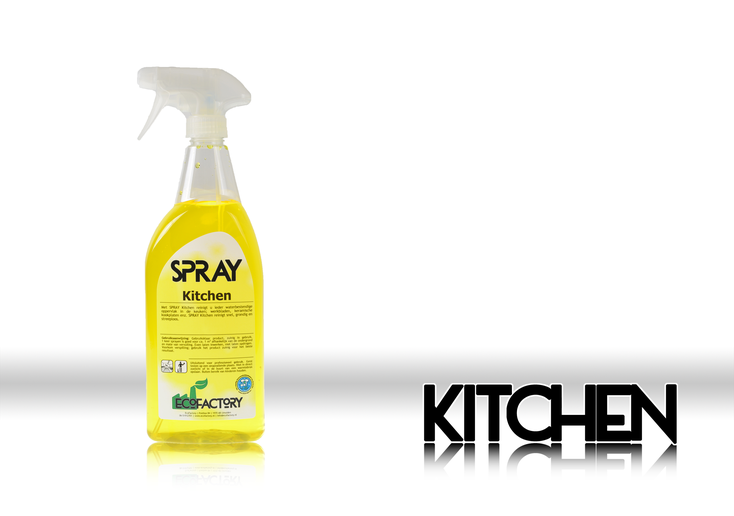 EcoFactory SPRAY KITCHEN kant-en-klare keuken ontvetter sprayreiniger