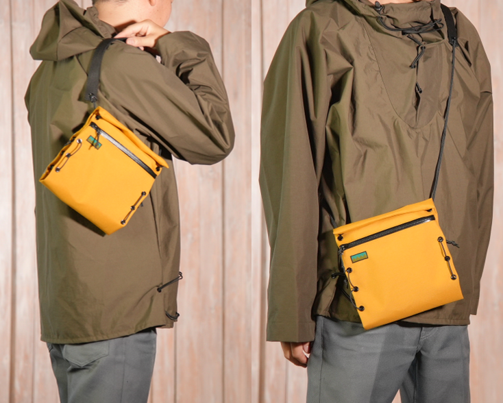 ペットボトルが入るサコッシュ - テツオミシン ペットボトルが入るサコッシュ - テツオミシン